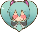 Sticker ❤️ Hatsune Miku: All Together :: @line_stickers