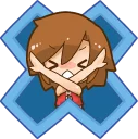 Telegram sticker 👎 Hatsune Miku: All Together :: @line_stickers