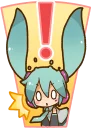 Telegram sticker 😱 Hatsune Miku: All Together :: @line_stickers
