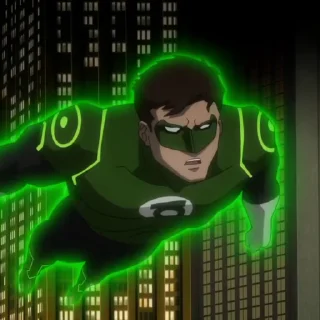 Video sticker ❇️ Green Lantern Hal Jordan :: @fStikBot