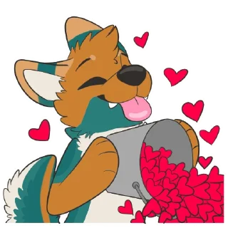 Telegram sticker ❤️ Nu Folfykins