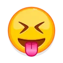 Sticker 😝 Crazy Emoji @IMG2D