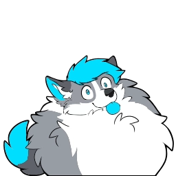 Telegram sticker 😄 Greybound animated by @naustrid