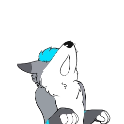 Sticker 🐺 Greybound animated by @naustrid