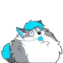 Video sticker 😄 Greybound animated by @naustrid