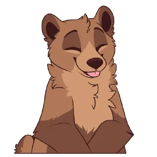 Sticker ☺️ Grizzly Bears by Pulexart.com
