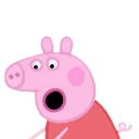 Sticker 😮 Peppa Pig