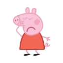 Telegram sticker 😒 Peppa Pig