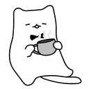 Телеграм стикер ☕️ ВКУСОНОМИКА @vkusonomika