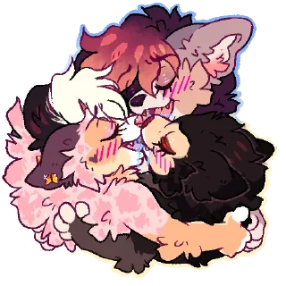Telegram sticker 💋 Bambi Pack (misc artists)