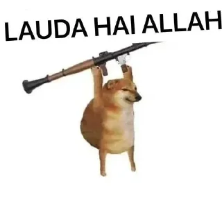 Video sticker 🤡 Muslim ka baap @DoYouKnowInsane