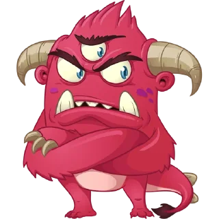 Telegram sticker 👹 Monsters @PunjabiSticker
