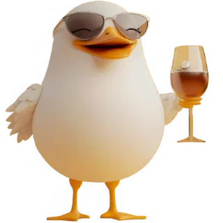 Телеграм стикер 🍷 Мистер Яйцо @Nyasticks