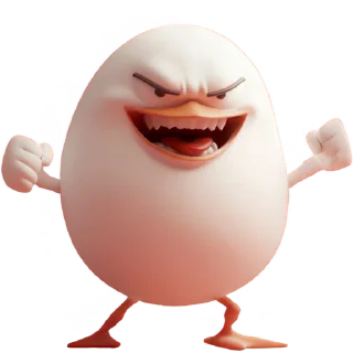 Video sticker 👹 Мистер Яйцо @Nyasticks