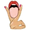Sticker 👅 DikiyMed :: @fStikBot