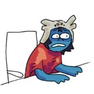 Telegram sticker 🫣 Hylics :: @fStikBot