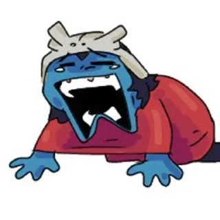 Telegram sticker 😭 Hylics :: @fStikBot