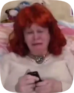 Video sticker 😢 Люда :: @fStikBot