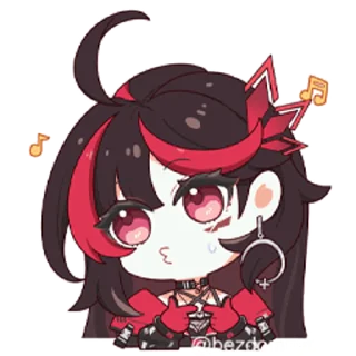 Sticker ☺️ :     ° @bezdomnyefei °     : [ Tower of Fantasy ]