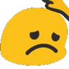 Video sticker ☹️ Blobmoji
