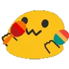 Video sticker 🎶 Blobmoji