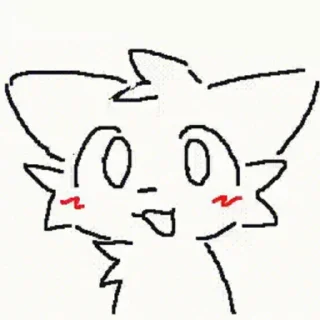 Telegram stiker 😺 Silly cat made by @Silly_catQ