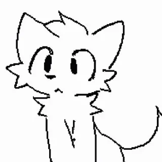 Telegram stiker 🤔 Silly cat made by @Silly_catQ