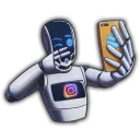 Telegram sticker 😏 Baddy_bot