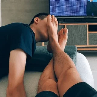 Video sticker 😀 Gay Feet @stickersb2b