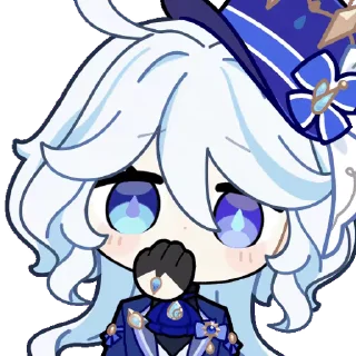 Video sticker 😂 Furina @fixfox