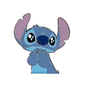 Telegram sticker 🥺 Stitch😊- @MochaStickers
