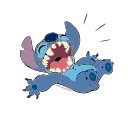 Telegram sticker 🤣 Stitch😊- @MochaStickers