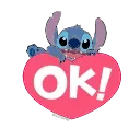 Sticker 👍 Stitch😊- @MochaStickers
