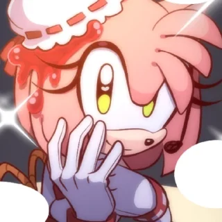 Sticker 🌟 Amy Rose(Idol Amy) 3 :: @fStikBot