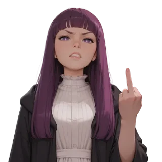 Telegram sticker 💜 💜 @DalamWorld
PoutyFern 💜