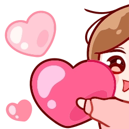 Sticker 💕 (@ShoutoEmoji) Kawaii pack