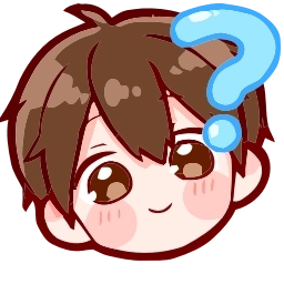 Sticker ❔ (@ShoutoEmoji) Kawaii pack