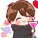 Video sticker 🍸 (@ShoutoEmoji) Kaw...