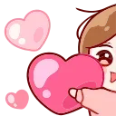 Video sticker 💕 (@ShoutoEmoji) Kaw...