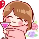 Video sticker 🍸 (@ShoutoEmoji) Kaw...