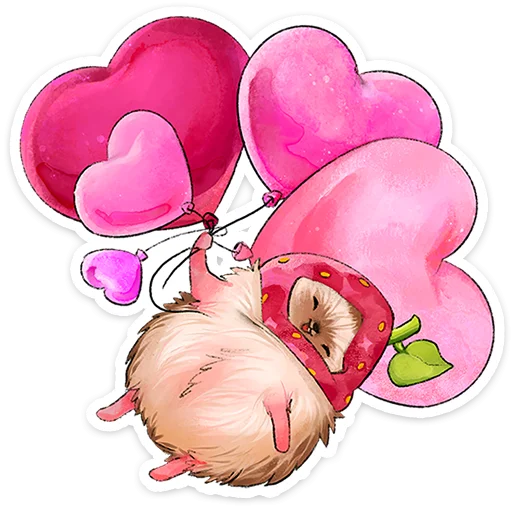 Telegram sticker 🍓 Лёля от @TgSticker
