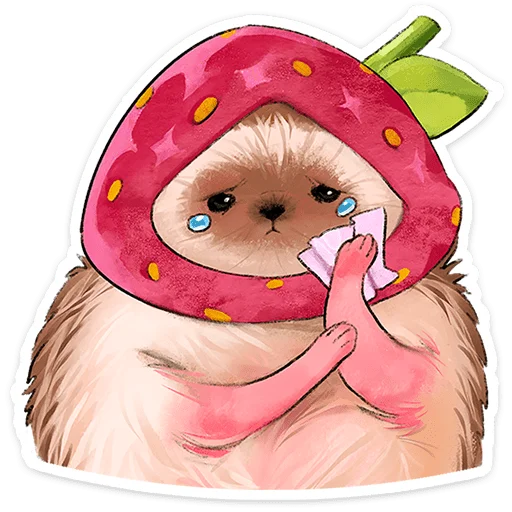 Telegram sticker 🍓 Лёля от @TgSticker