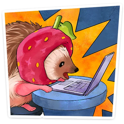 Telegram sticker 🍓 Лёля от @TgSticker