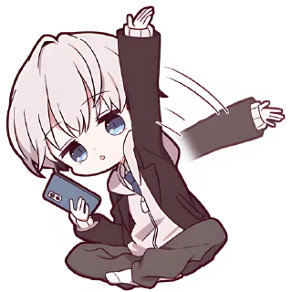 Telegram stiker 🖐 Грибной-кун @Nyasticks
