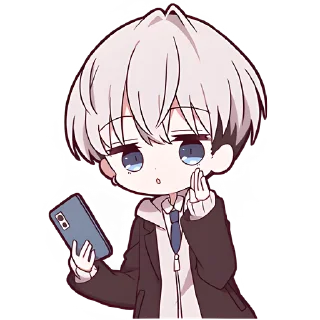 Telegram stiker 🤫 Грибной-кун @Nyasticks