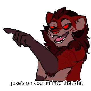 Telegram sticker 👈 Brand