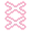 Sticker 🥛 𐔌՞ᱹ ﹼ ̫ ᱹ՞𐦯 kawai pixel 🥛 @kiokome