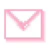 Sticker 🥛 𐔌՞ᱹ ﹼ ̫ ᱹ՞𐦯 kawai pixel 🥛 @kiokome