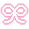 Sticker 🥛 𐔌՞ᱹ ﹼ ̫ ᱹ՞𐦯 kawai pixel 🥛 @kiokome