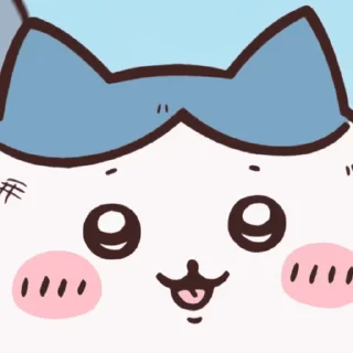 Video sticker 😌 Hachiware only :: @fStikBot